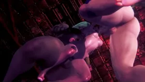 Émeraude baise Pyra - Futanari 3D Xenoblade hardcore